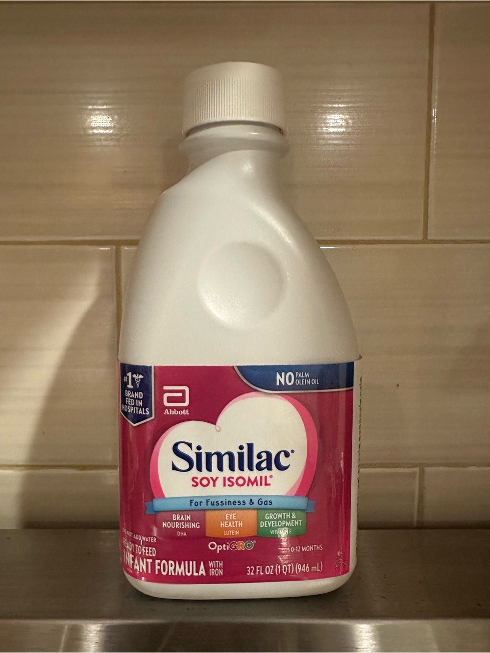 Empty 32oz bottle from baby for reborn silicon babies upcycle
